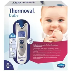 Thermoval baby Infrarot-Thermometer non-contact  Infrarot-Thermometer für berührungsloses, lautloses Messen