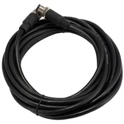 RS PRO konfektioniertes Sensorkabel 8-adrig Buchse, Elektronikkabel + Stecker, Schwarz