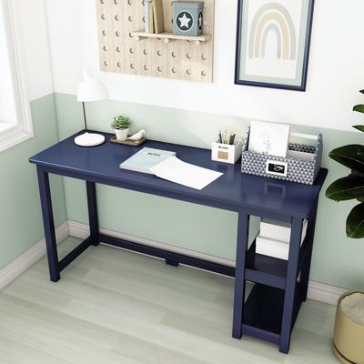 Max & Lily Classic Kids Writing Desk with Shelves