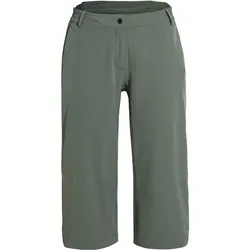 Vaude, Damen, Velohosen, Tamaro Base Capri Pants (36), Grün