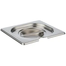 METRO Professional GN Deckel 1/6, Edelstahl, mit Griff