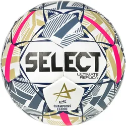 Select Ultimate EHF Champions League Handball Trainingsball 2026 weiß/blau 3