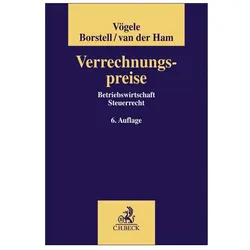 Verrechnungspreise, Fachbücher von Susann van der Ham, Thomas Borstell, Alexander Vögele