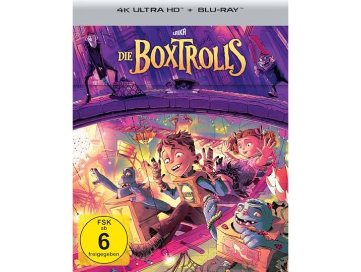 Die Boxtrolls - Steelbook (4K Ultra HD) (+ Blu-ray)