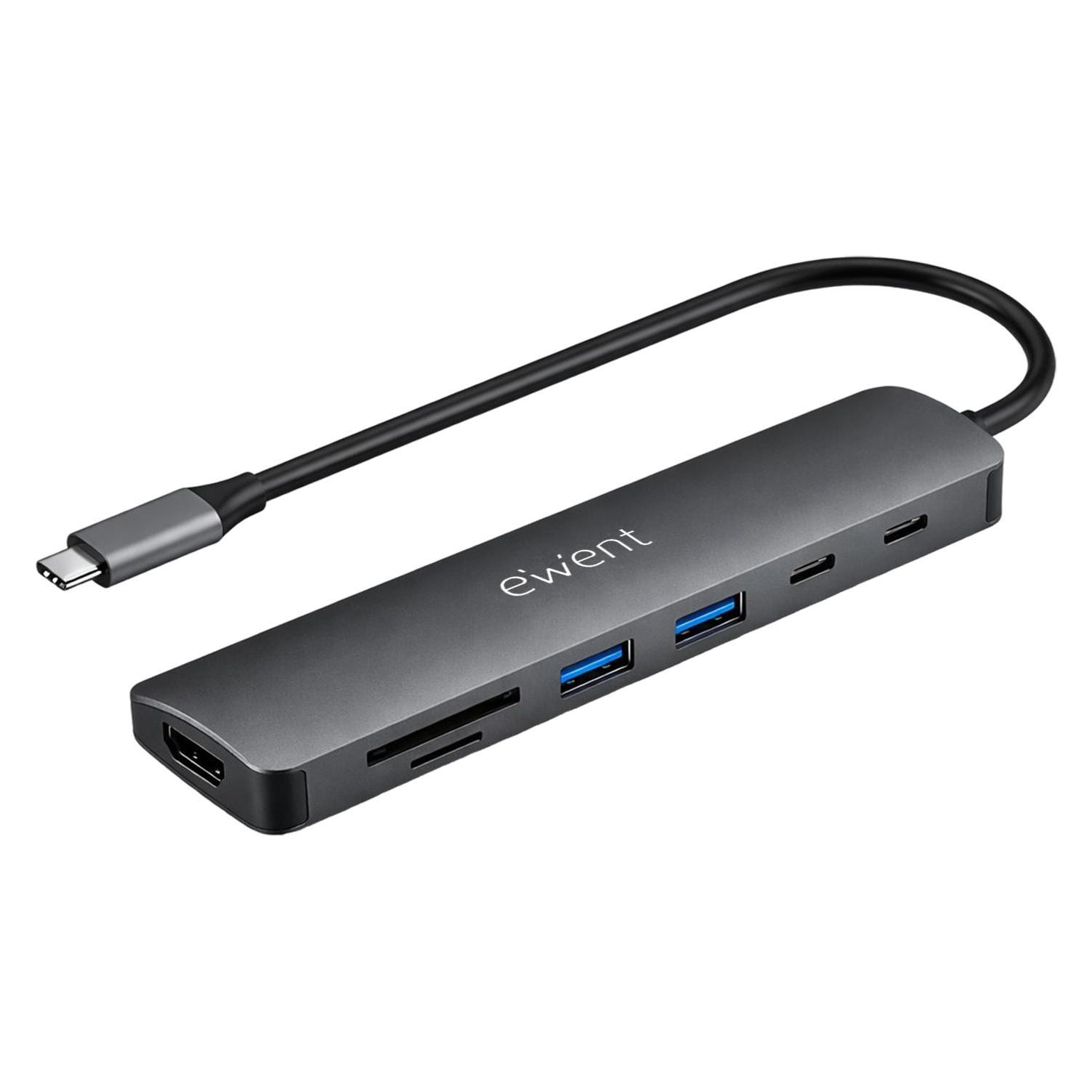 Ewent EW1152 (USB-C, 7 Ports) (EW1152)