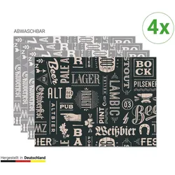 CoverYourDesk, Tischset, Tischset Biersorten