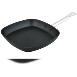 CS KOCHSYSTEME, STELLARIS 32 x 32 x 4cm Schmiedeguss-Aluminium-Grillpfanne