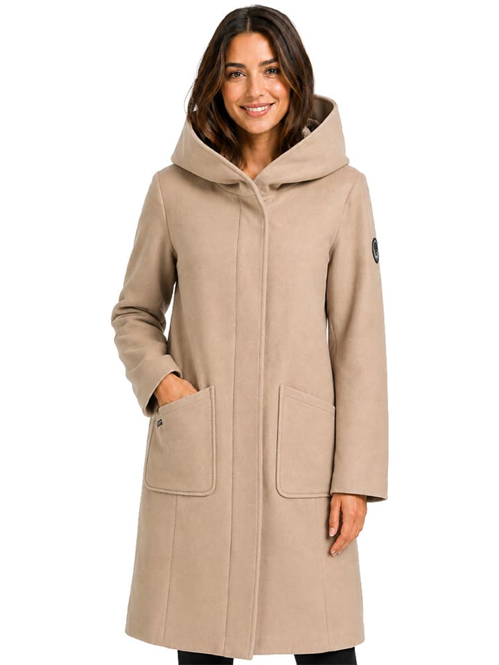 Geographical Norway Wintermantel "Doria" in Taupe - L