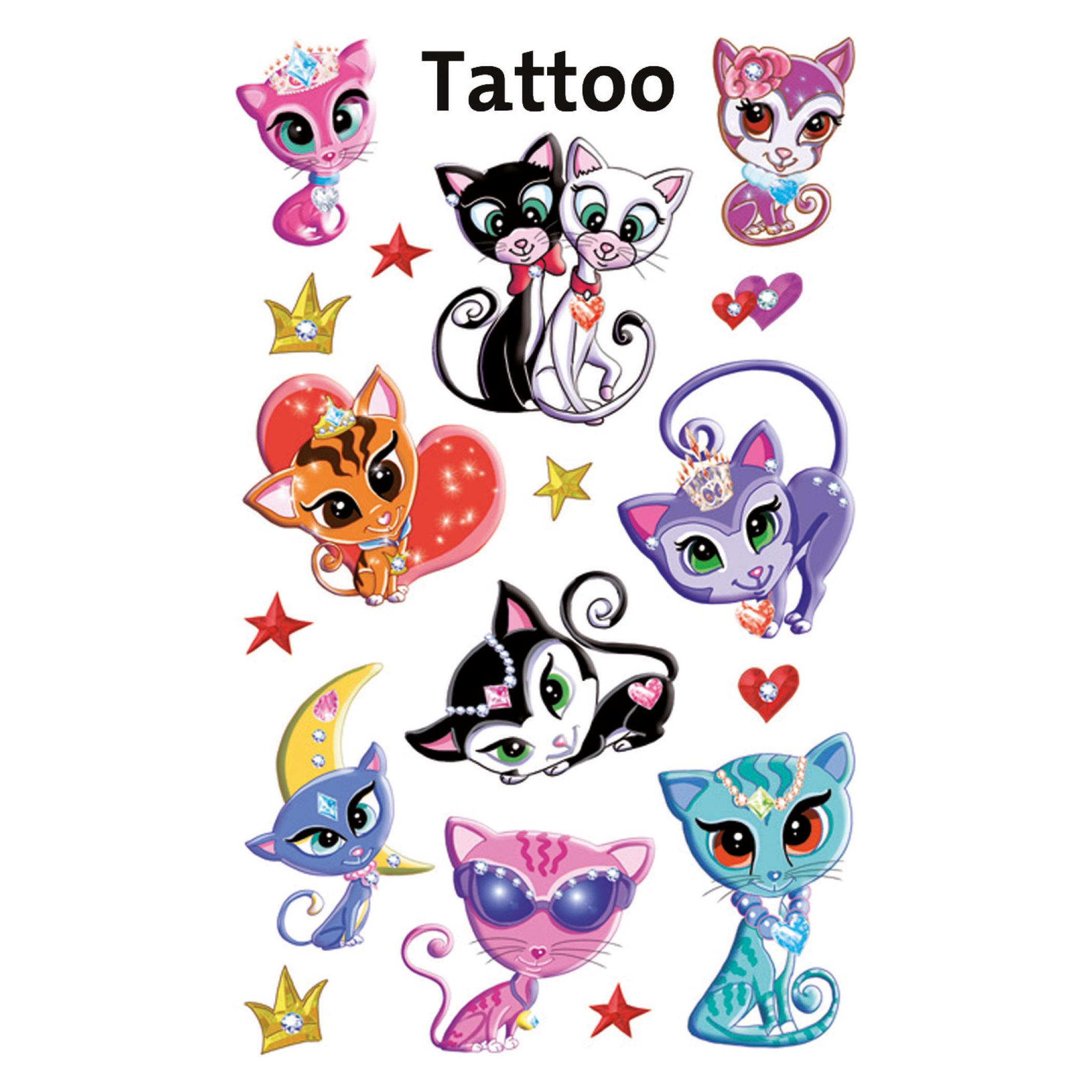 Z-Design Tattoos für Kinder (9 Sticker) (56675)