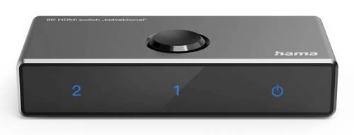 Hama 00205324 8K-HDMI-Switch "bidirectional", 1 In 2 Out/2 In 1 Out