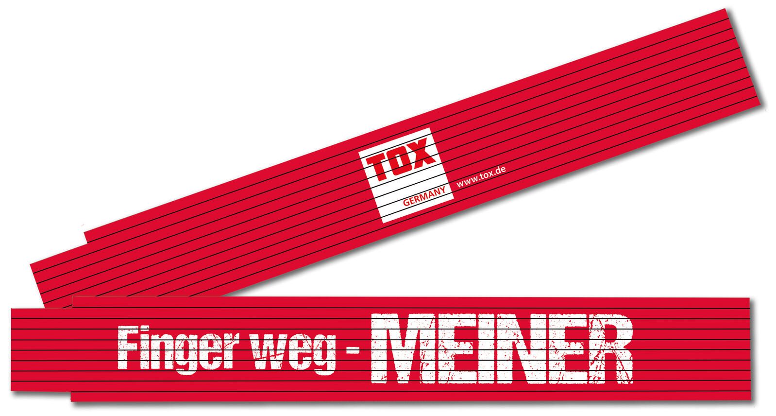 TOX Meterstab "Finger weg - MEINER" Holz 09969006/T