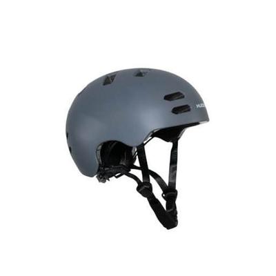 Hudora 84168 - Allround Grapghit Helm, Skaterhelm, Graphit, M