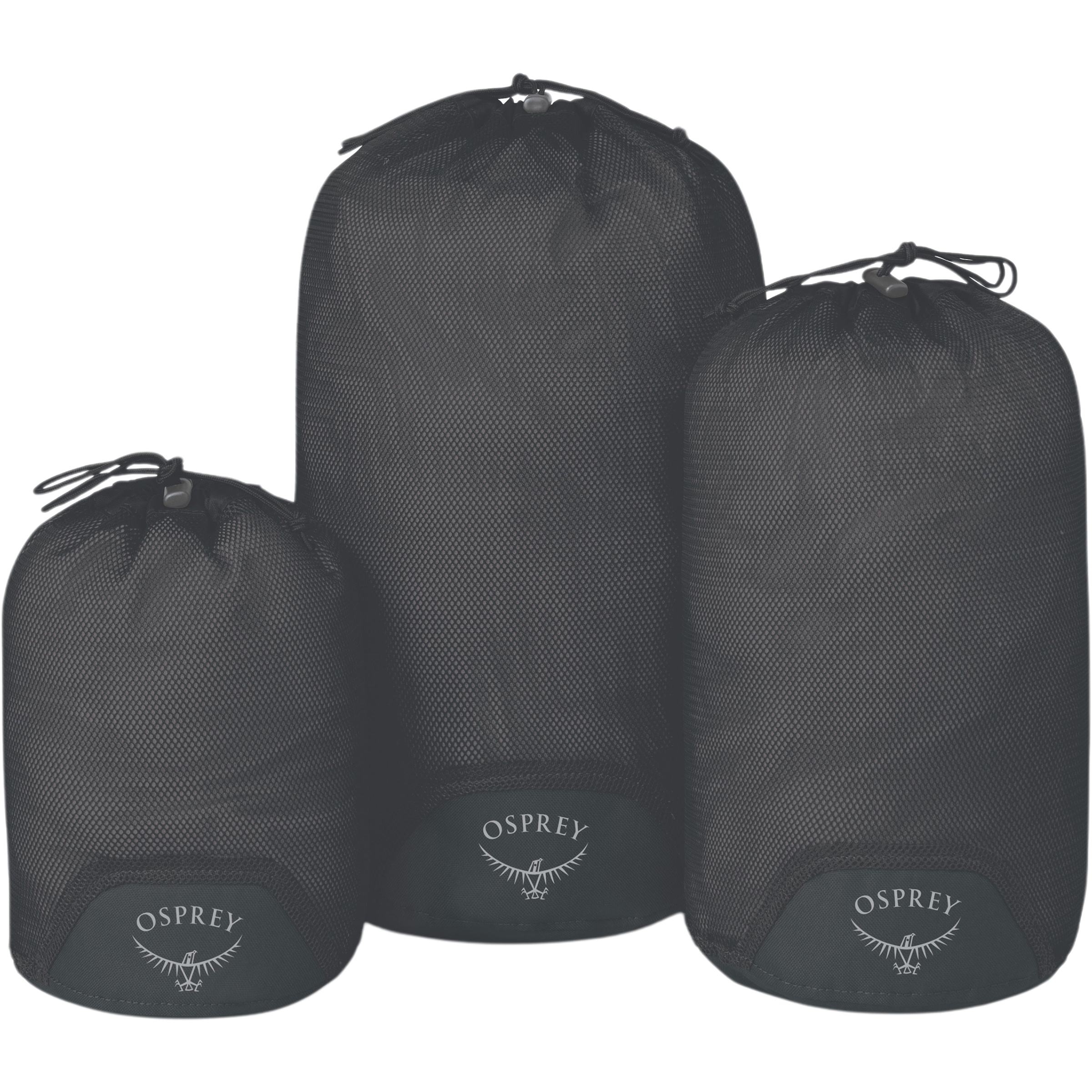 Osprey Daylite Mesh Stuff Packsack Set Packsäcke schwarz Reise