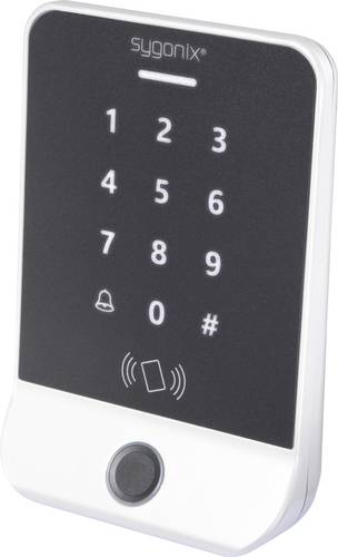 Sygonix SY-6888062 Fingerprint/RFID Zugangssystem Aufputz 12 V/DC mit beleuchteter Tastatur