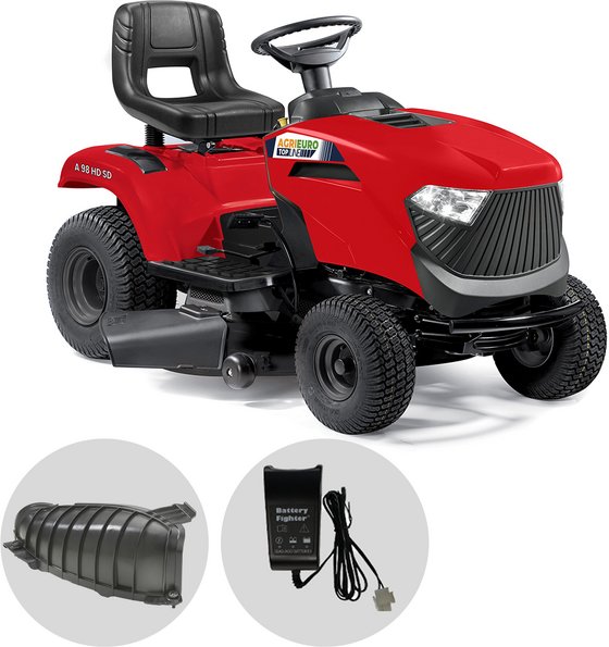 AgriEuro TOP-LINE A 98 HD SD - Tondeuse autoportée - Transmission hydrostatique - Éjection latérale