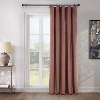 Exclusive Fabrics Heritage Plush Velvet Room Darkening Curtains (1 Panel) Luxury Velvet Curtains