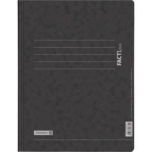 Brunnen Schnellhefter FACT!plus 102010690 A4, schwarz, 375g/m² Pressspankarton