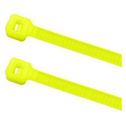 Tecline Kabelbinder, gelb, 100 x 2,5 mm VPE: 100 Stück (100 mm, 100 Stk.) (NKB-GE-2.5x100)