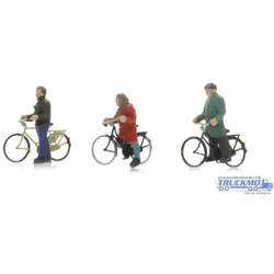 Artitec Fertigmodell Radfahrer an der Ampel (3x) 5160038
