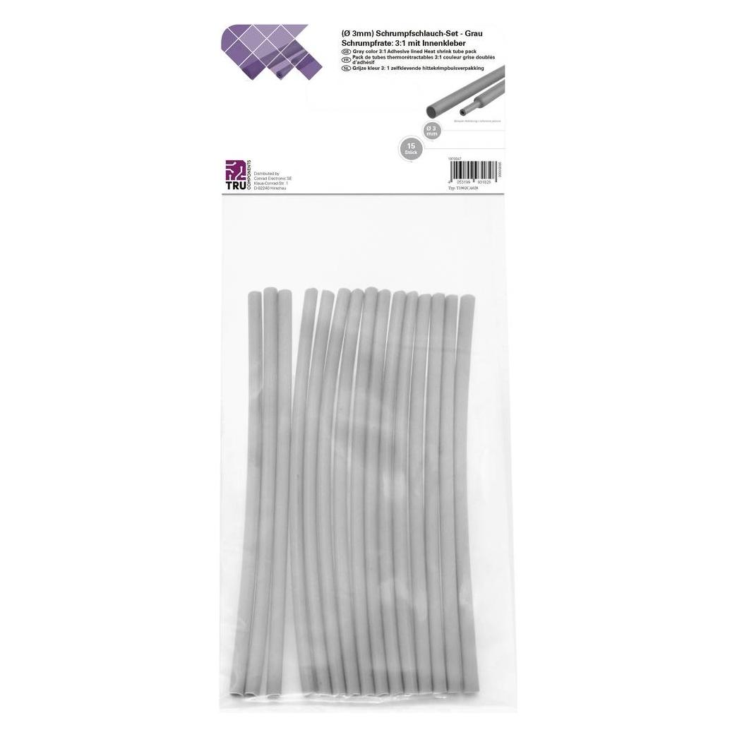Tru Components Schrumpfschlauchsortiment Schrumpfrate31 (15x) (1970047-GN)