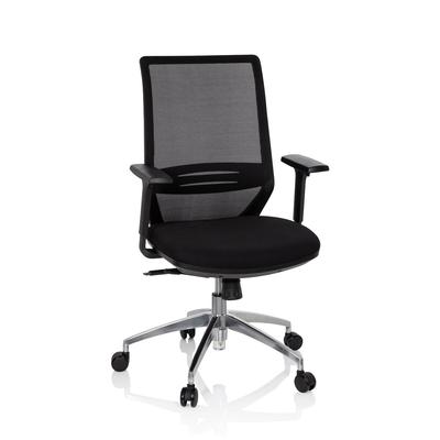 Bürostuhl / Drehstuhl PROFONDO Netzstoff / Stoff schwarz hjh OFFICE