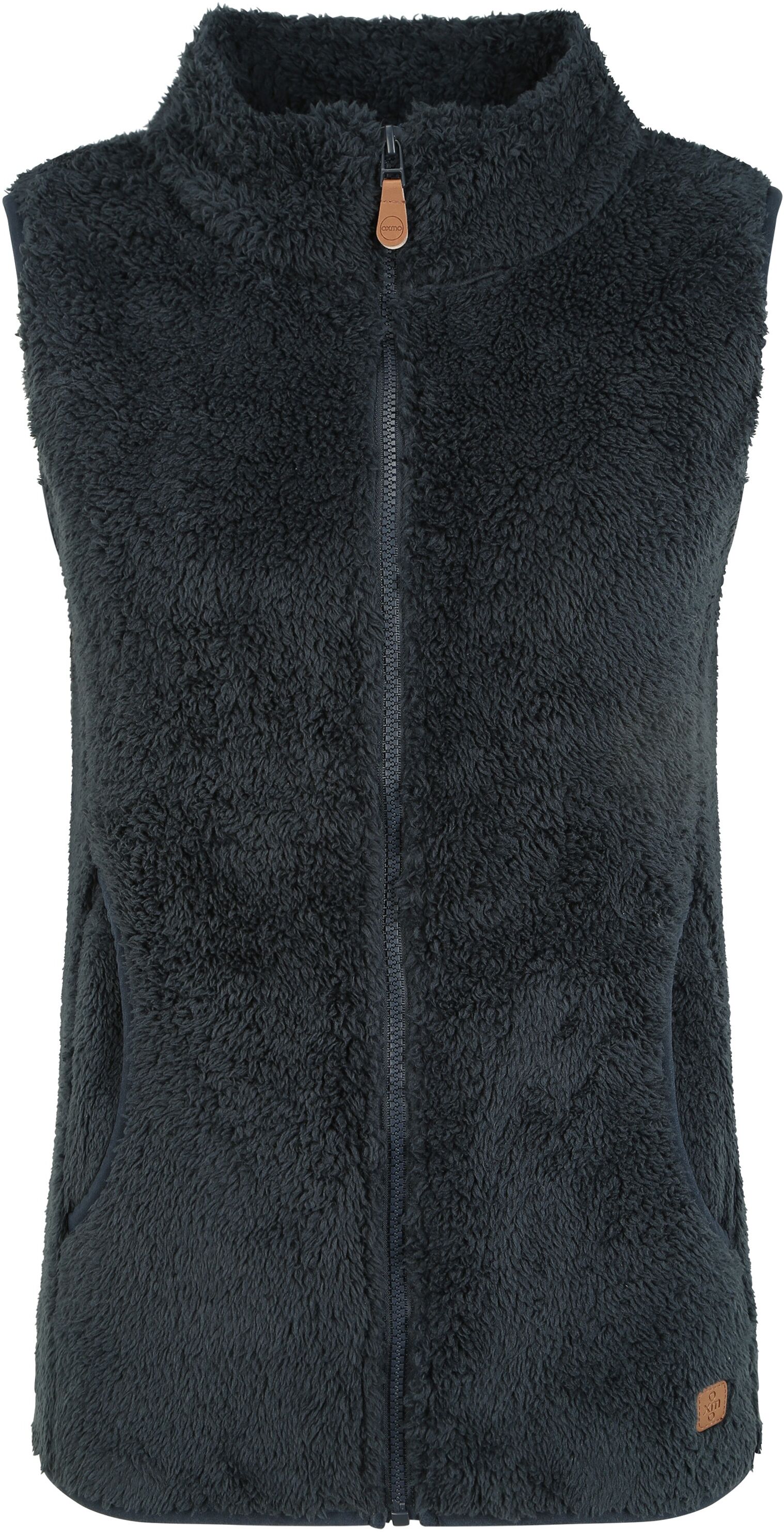 Sweatweste OXMO "Sweatweste OXTheri", Damen, Gr. XS, blau (insignia b), Obermaterial: 100% Polyester PES., Westen Sweatweste