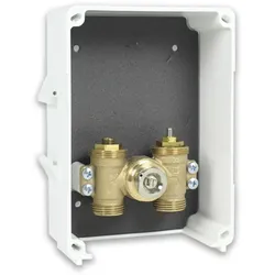 Heimeier Multibox F Einzelraumregelung mit Thermostatventil inkl. Abdeckung weiß
