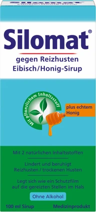 Silomat Hustenstiller Eibisch-Honig-Sirup 100 ml Sirup
