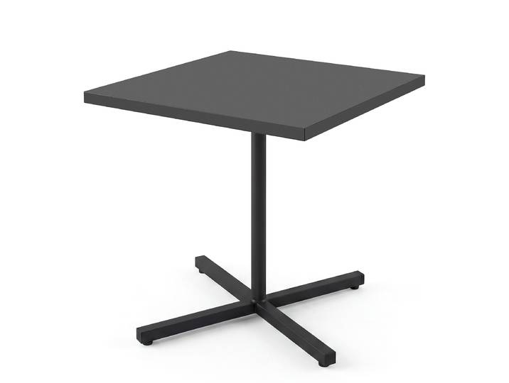 Klapptisch Kava Stahl, galvanisiert 60 x 74 x 60cm Grau/Anthrazit