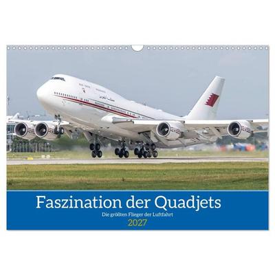 Die Faszination der Quadjets (Wandkalender 2027 DIN A3 quer), CALVENDO Monatskalender