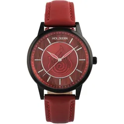 Holzkern Unisex-Armbanduhr Avatar™ Fire Nation Padouk/Rot