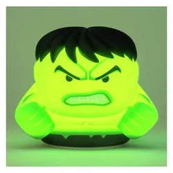 Paladone Products, Nachtlicht, Marvel - Hulk SquishyGlo Silicone Light