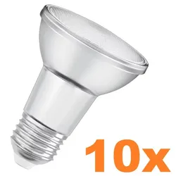 10 x OSRAM E27 LED SUPERSTAR Reflektor dimmbar PAR20 36° 6,4W wie 50W warmweisses Licht mit hoher Farbwiedergabe