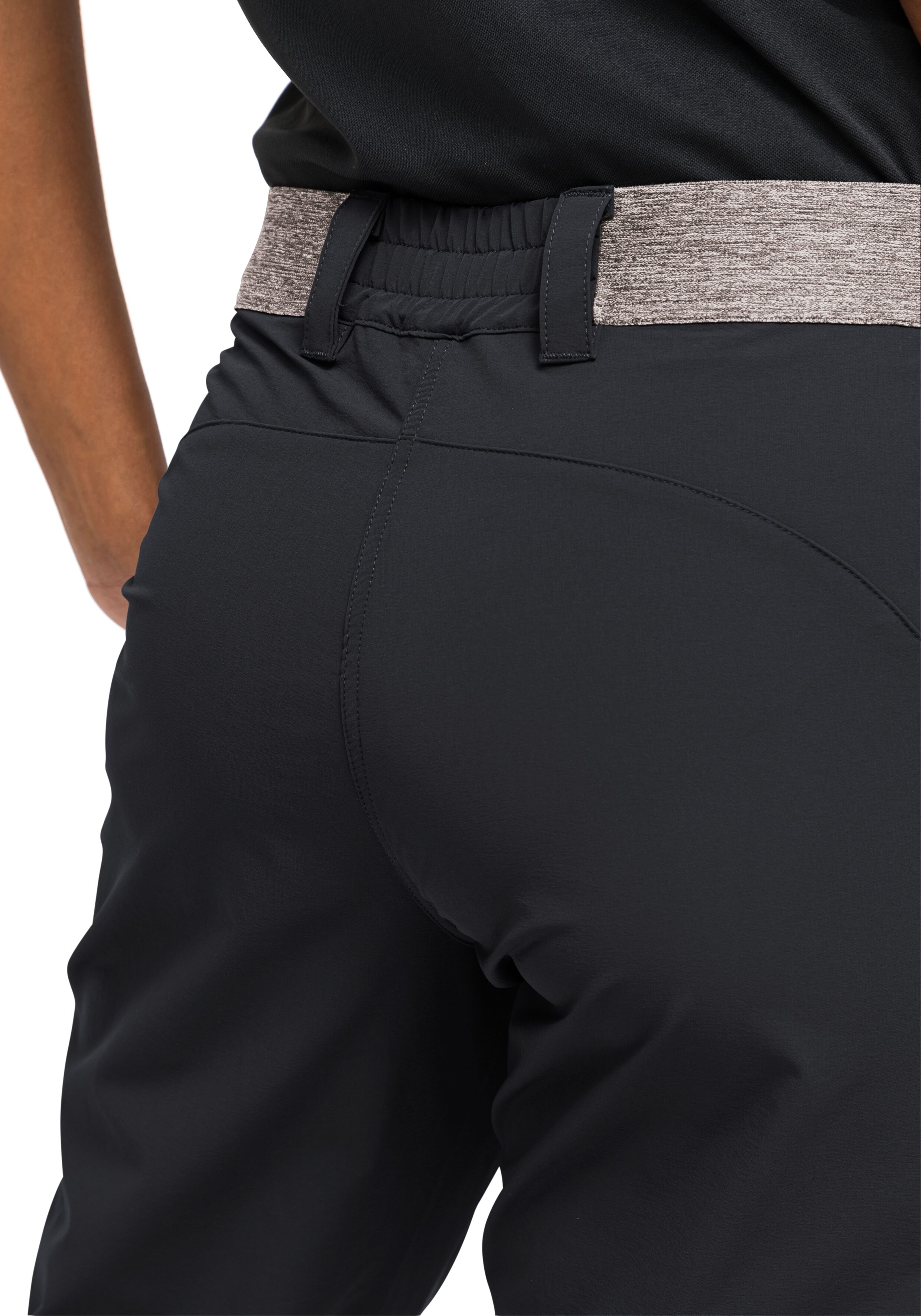 Funktionshose MAIER SPORTS "Norit 2.0 W", Damen, Gr. 34, Normalgrössen, schwarz, 73% Polyamid, 17% Polyester, 10% Elasthan, Hosen Funktionshose, Technische Outdoorhose aus leichtem Funktionsmaterial schwarz 34, Normalgrössen