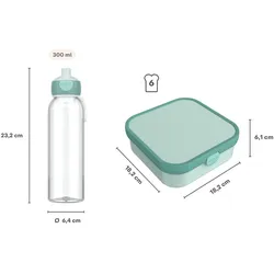 Mepal Campus (2025) Pausenset XL, Lunchbox, Grün