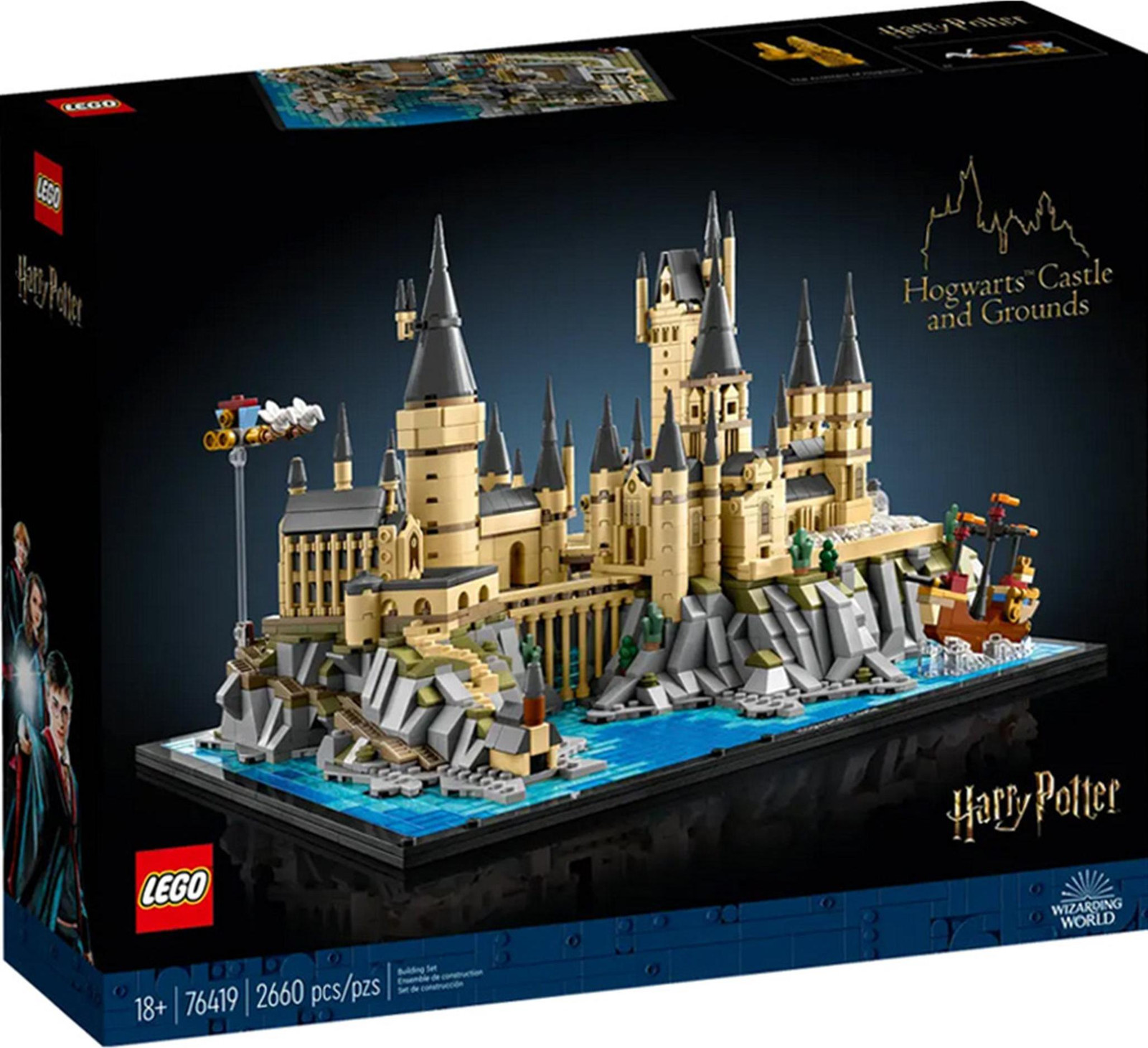 Lego Harry Potter Zweinstein Kasteel en Gemeenschappelijke Ruimtes 76419