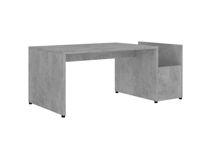 vidaXL Couchtisch Betongrau 90x45x35 cm Holzwerkstoff
