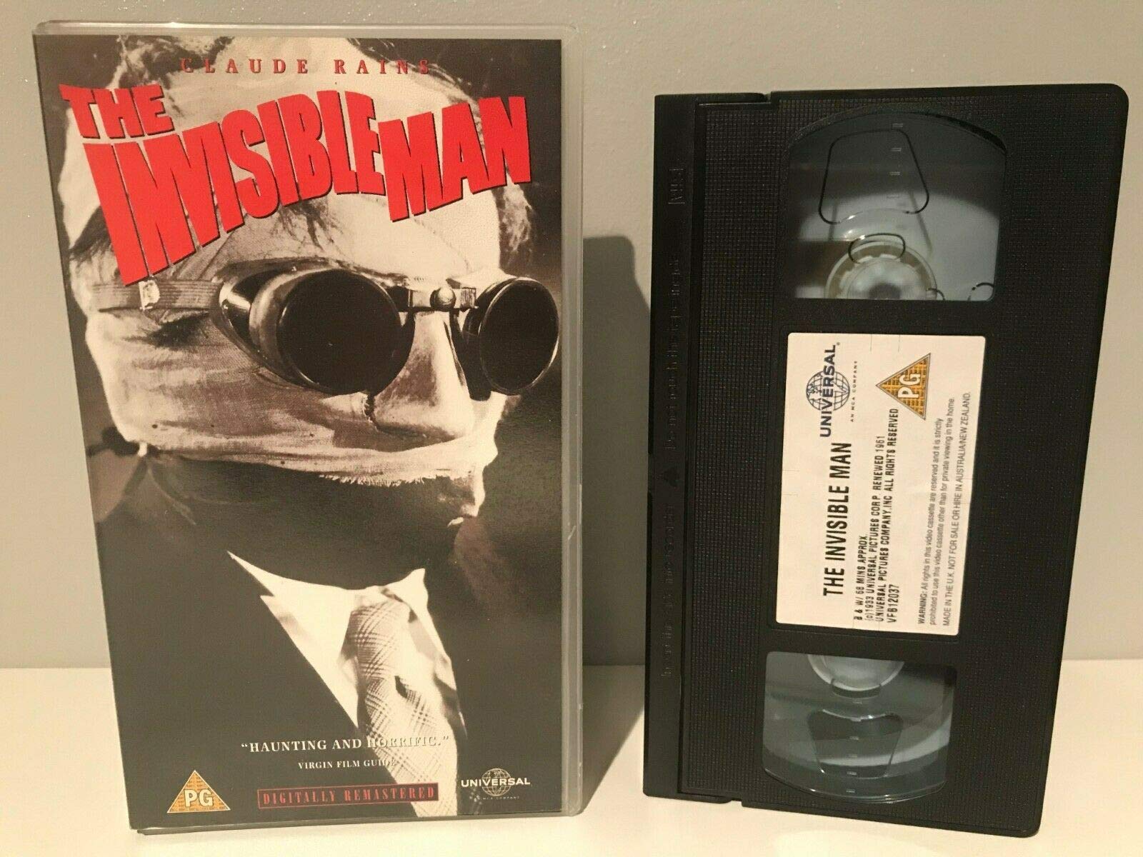 James Whale - Der Unsichtbare - Monster Collection [VHS] - Preis vom 13.10.2026 11:25:28 h