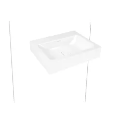 Kaldewei Wand-Waschtisch CONO, Modell 3089 ohne Überlauf 600x500mm, 902506003001 902506003001