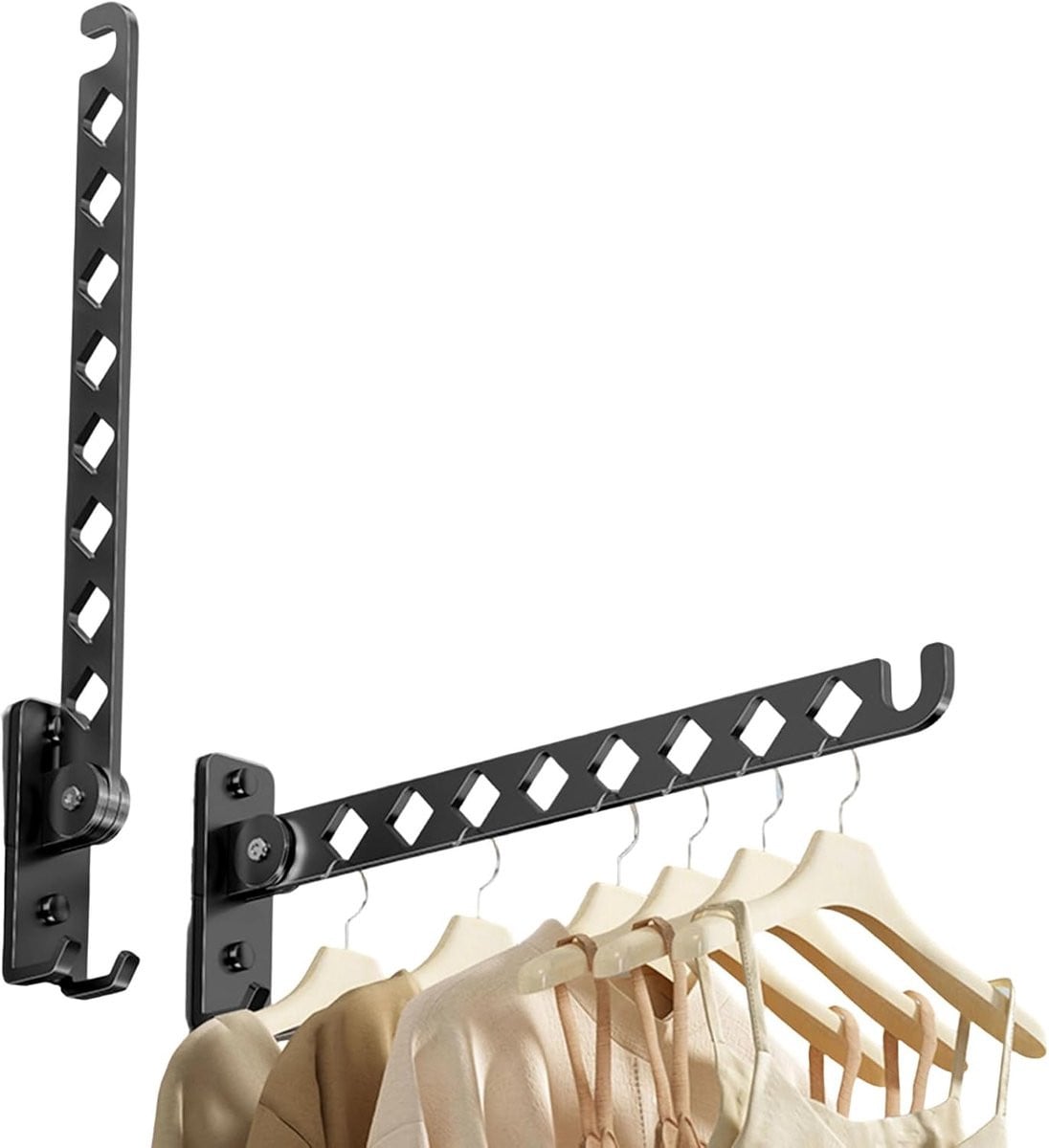 Tel Charme hanging rail zwart