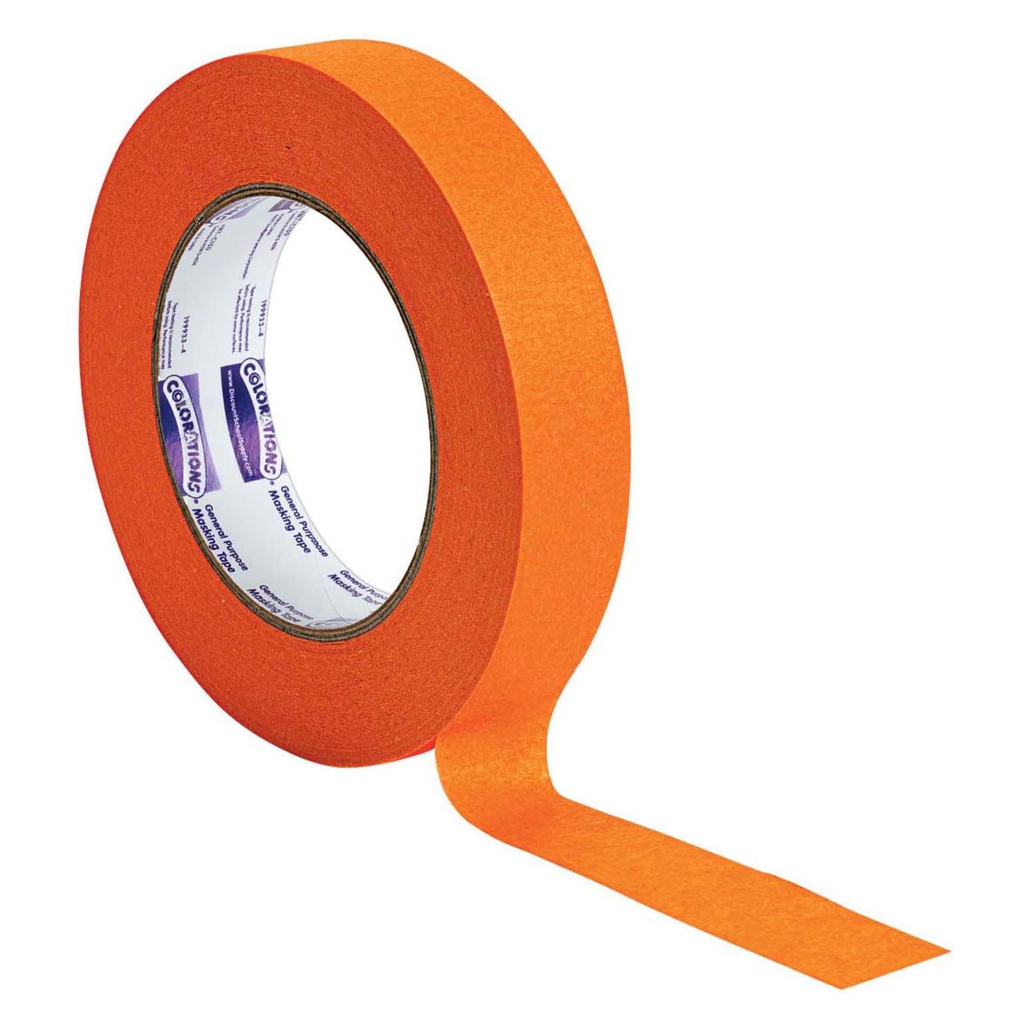 Colorations - Abdeckband 2,5 cm - Orange (25 mm) (60308192)