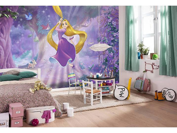 Fototapete Rapunzel 368 x 254 x 0cm Multicolor