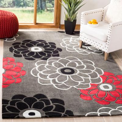 SAFAVIEH Handmade Modern Art Fjoralba Modern Polyester Rug