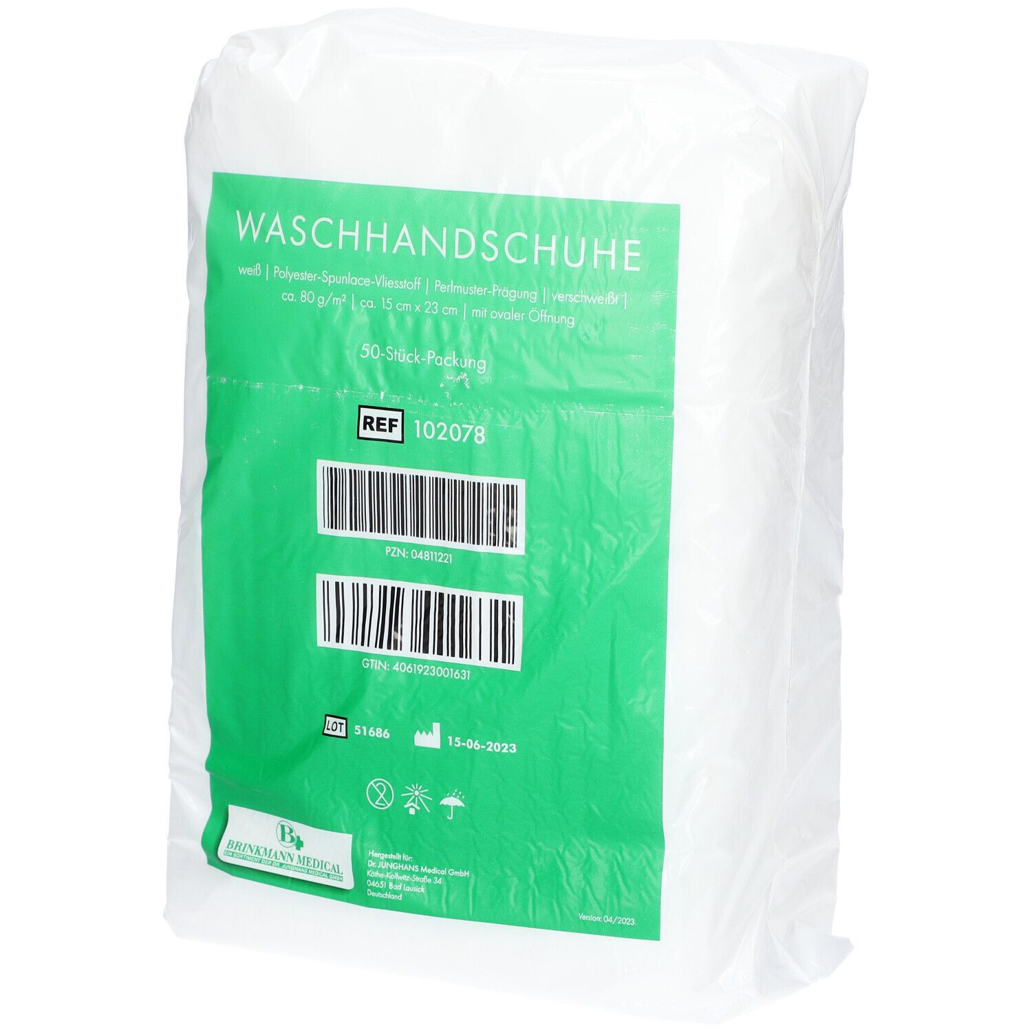 Brinkmann Waschhandschuhe 50 St Handschuhe