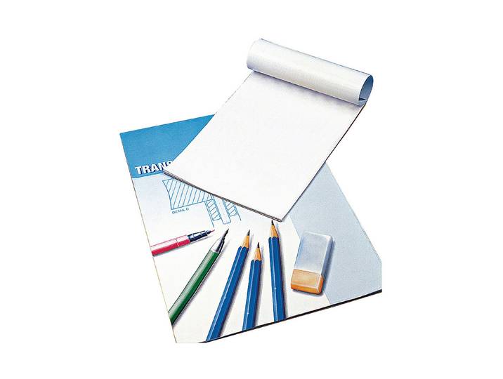 Rayher Transparentpapier-Block A4 80 g/m² 25 Blatt