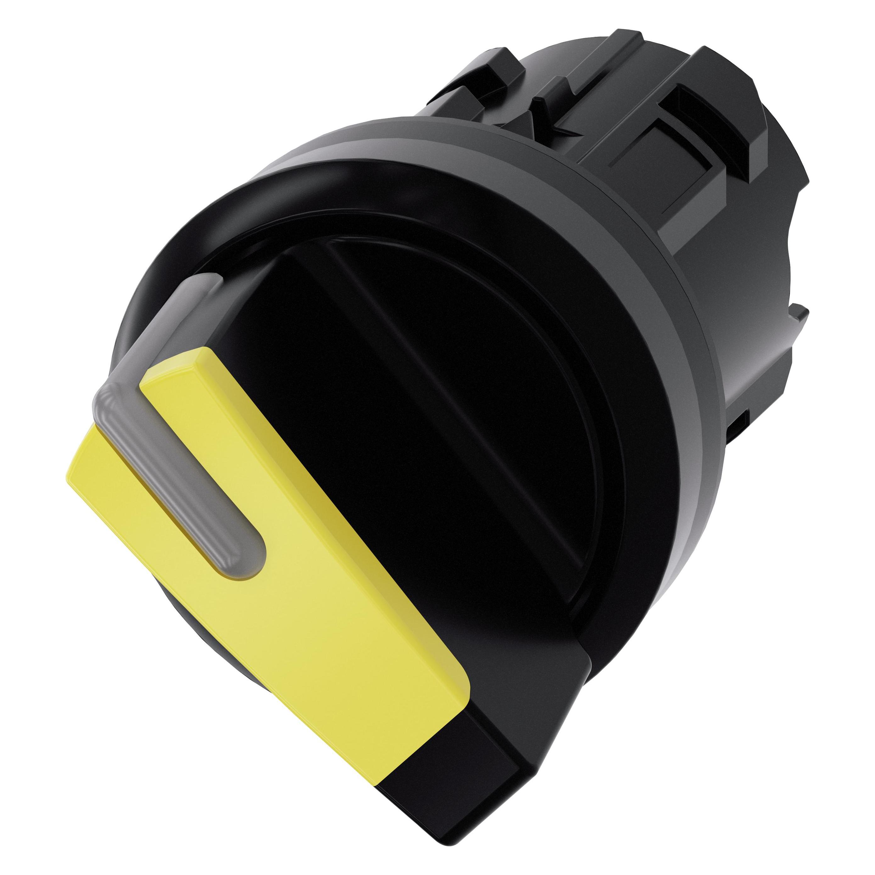 Siemens Selector switch 22mm round yellow O-I (3SU1002-2BF30-0AA0)