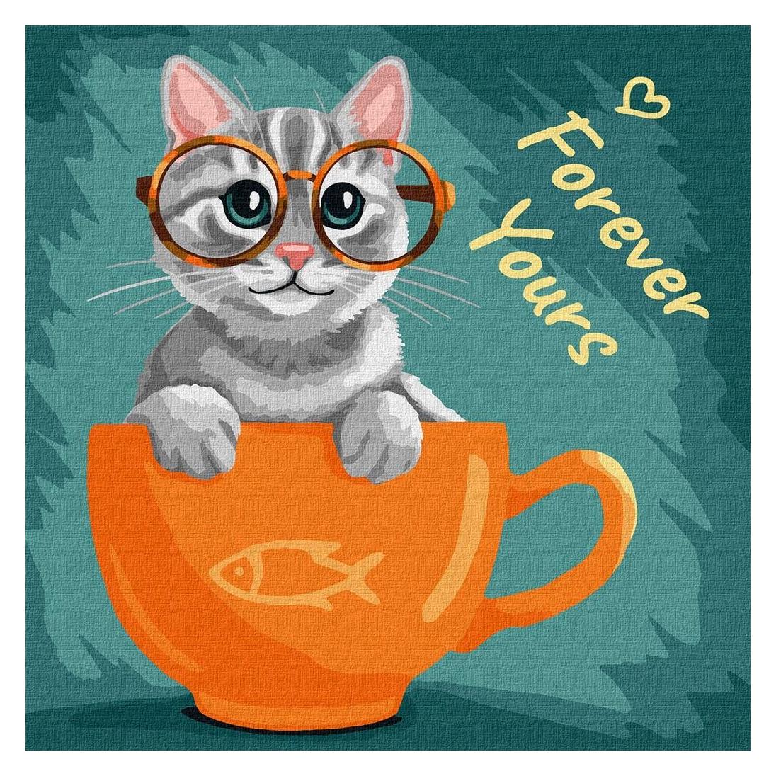 Ideyka Malen nach Zahlen - Forever yours 40x40cm (505722)