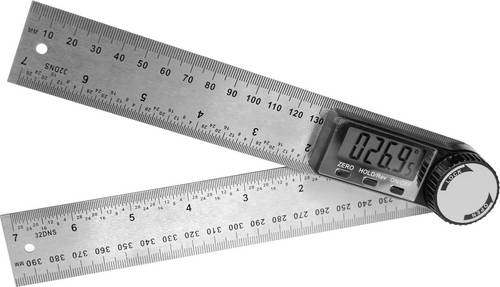 Brüder Mannesmann M81220 Digitaler Winkelmesser 200 x 200mm 360°