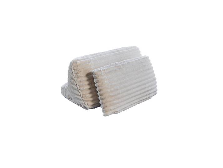 Kawola Rückenkissen Wiolo Soft Cremeweiß Cord, 83x46 cm, Heimtextilien, Wohntextilien, Kissen, Rückenkissen