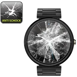 6x Panzerfolie für Motorola Moto 360 ANTI-SCHOCK Displayschutzfolie HD KLAR